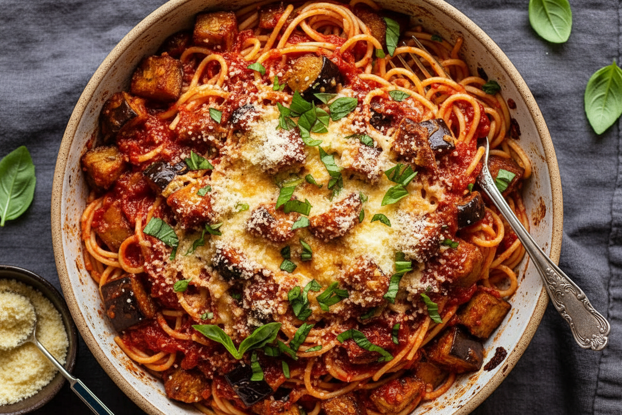 Pasta alla Norma: Traditional Eggplant Delight