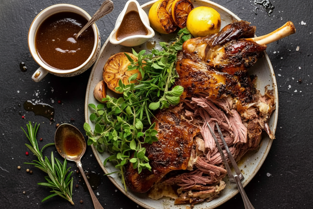 Perfect 12-Hour Roast Lamb Shoulder Recipe