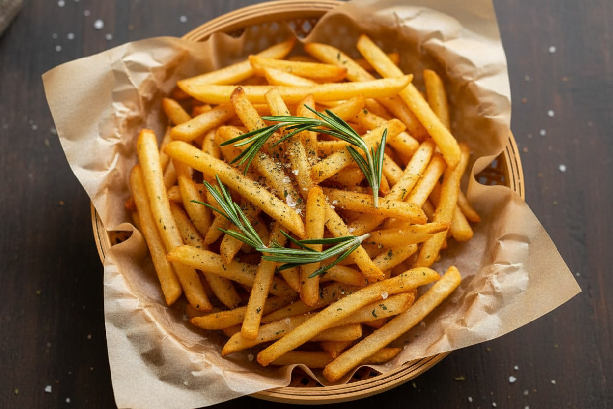 Perfectly Crispy French Fries Recipe