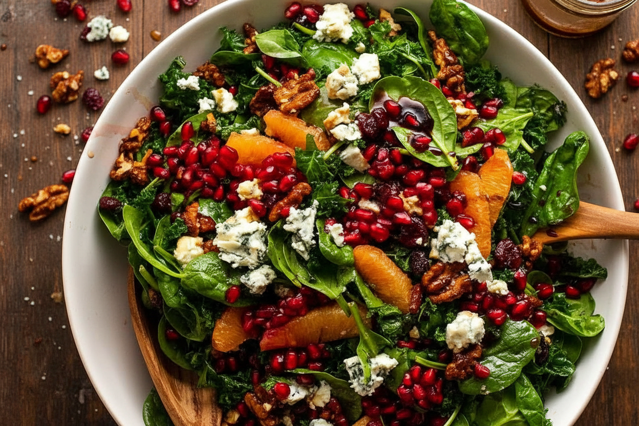 Pomegranate Bliss: Festive Salad Celebration