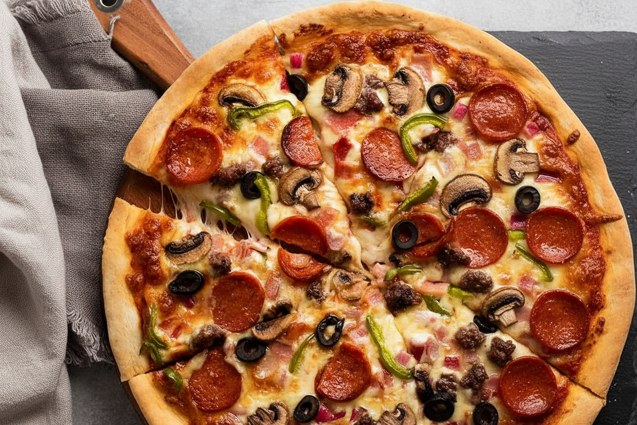 Quick Yeast-Free Pizza Dough Recipe