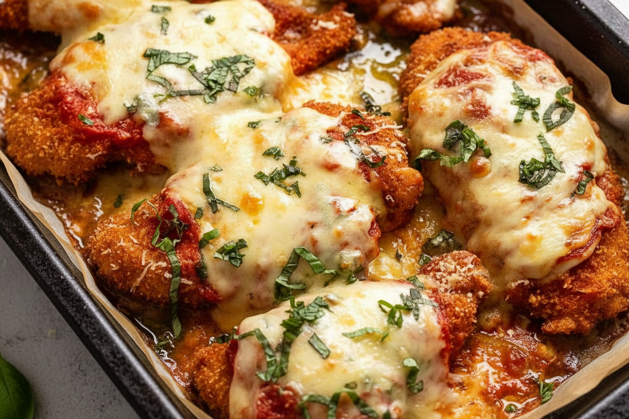 Savory Chicken Parmigiana Delight