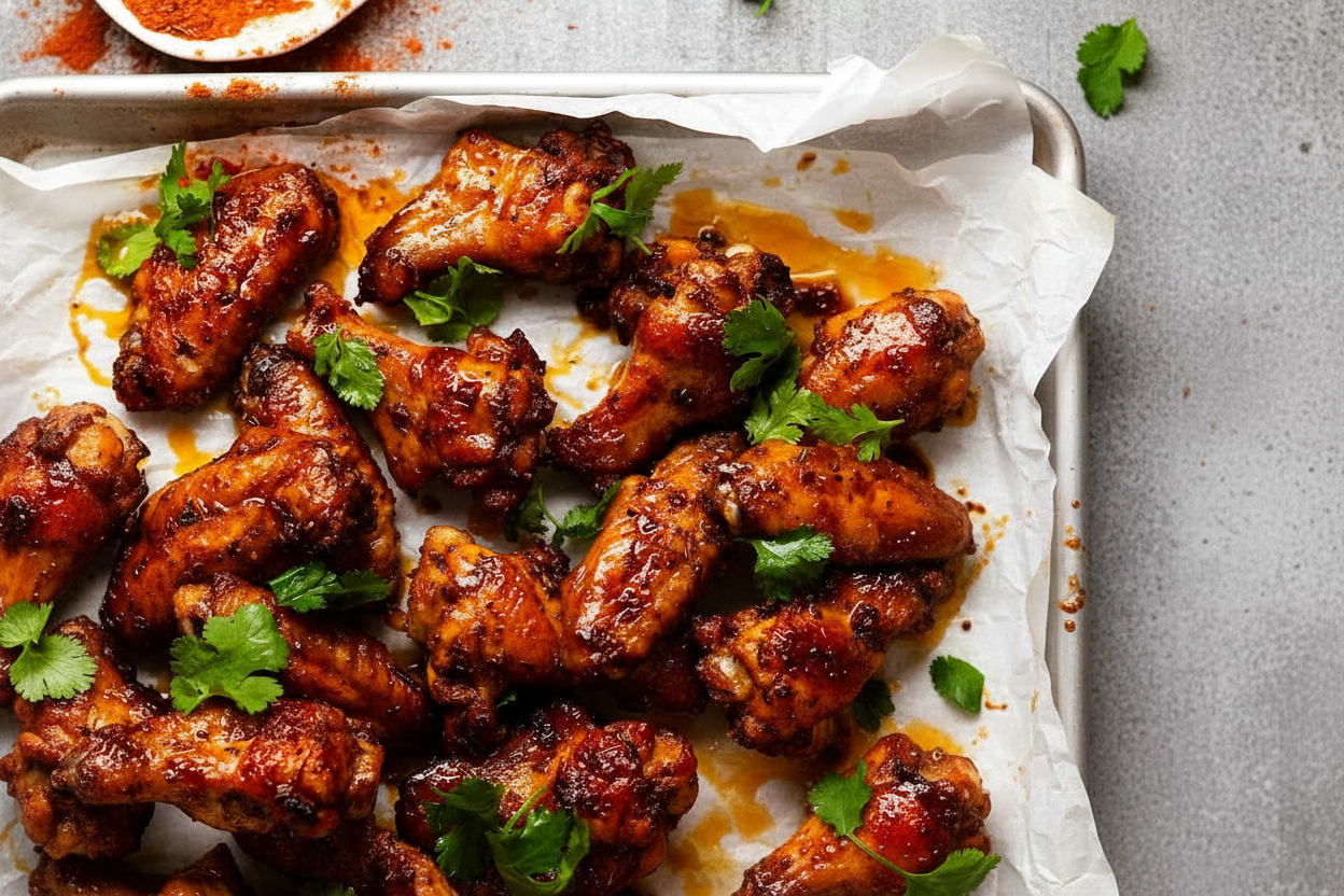 Savory New Orleans Chicken Wings Delight