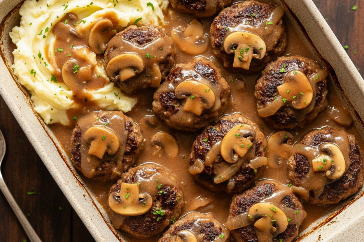 Savory Smothered Rissoles Recipe Delight