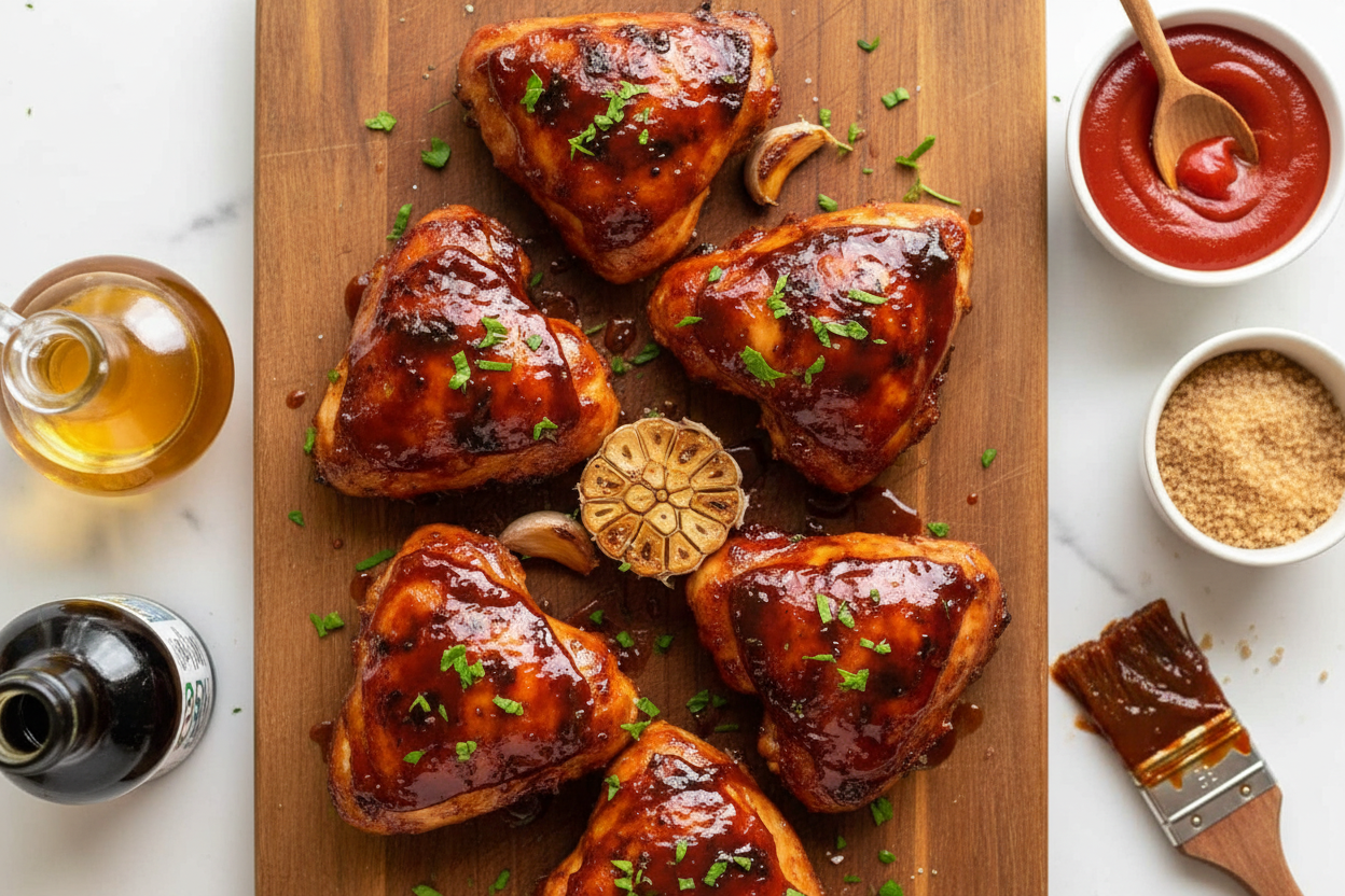 Savory Sticky Grilled Chicken Recipe