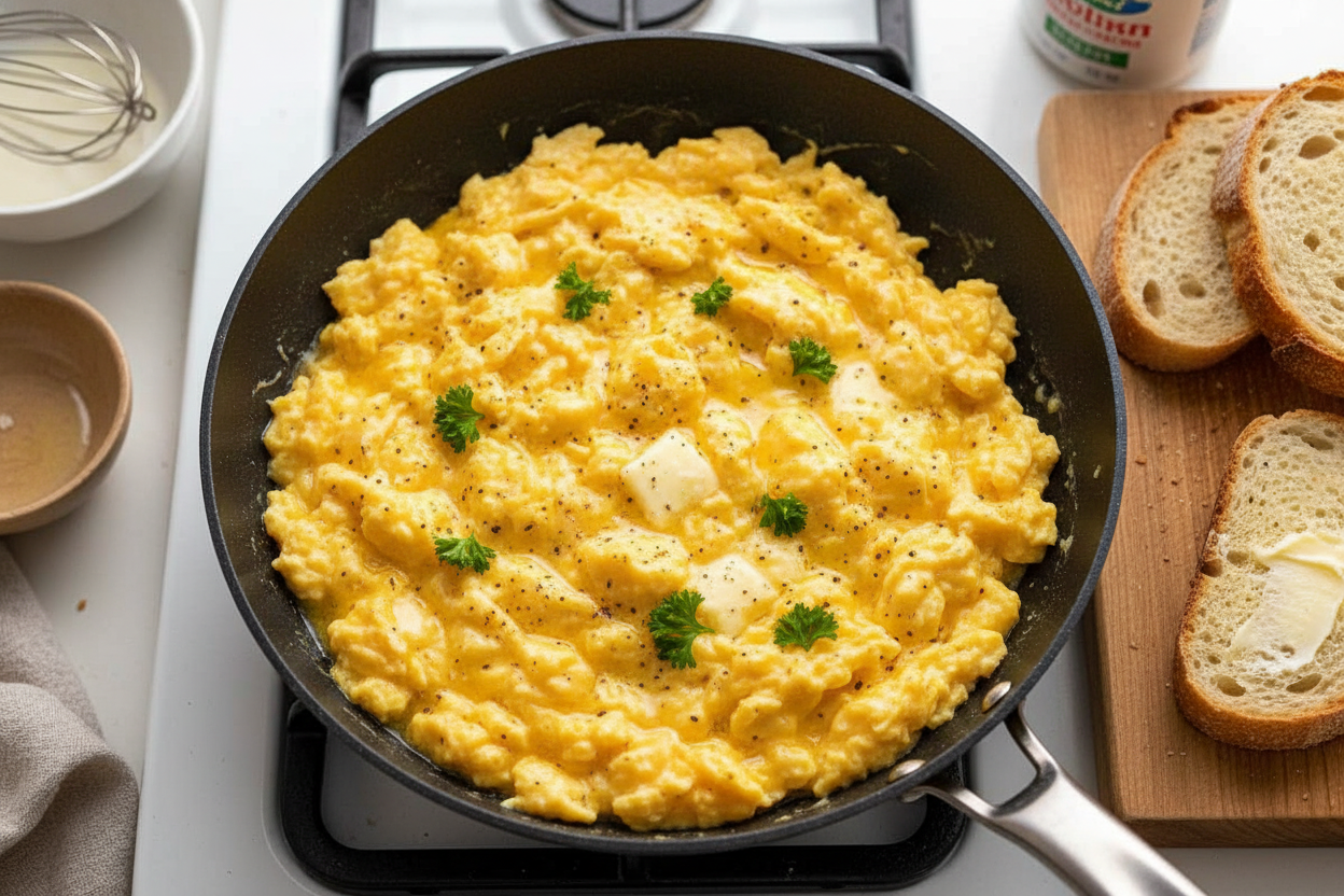 Scrumptious Scrambled Eggs Delight