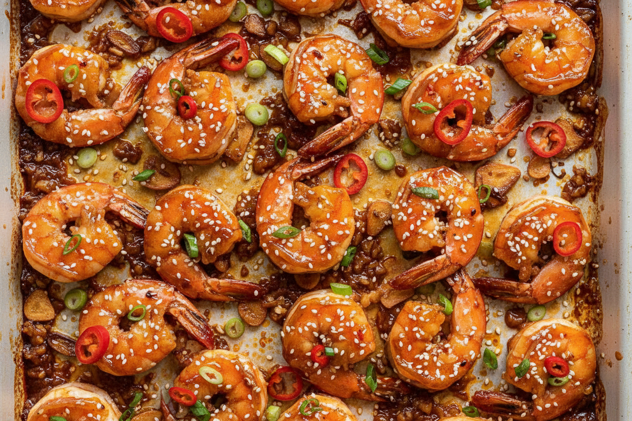Spicy Asian Chilli Garlic Prawns Recipe