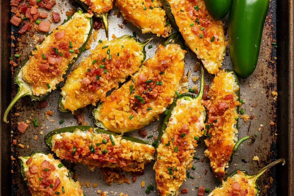 Spicy Jalapeño Poppers for Snack Lovers