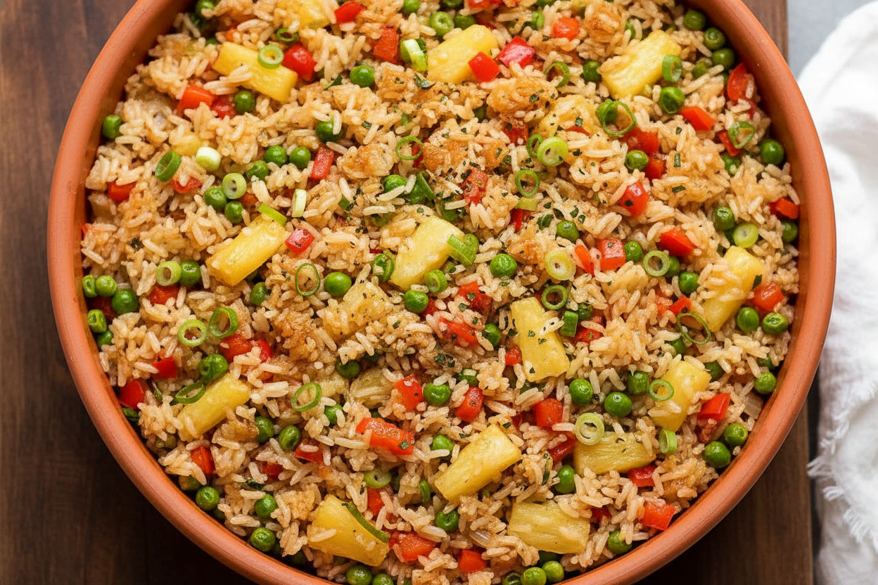 Tasty Pineapple Fried Rice Recipe