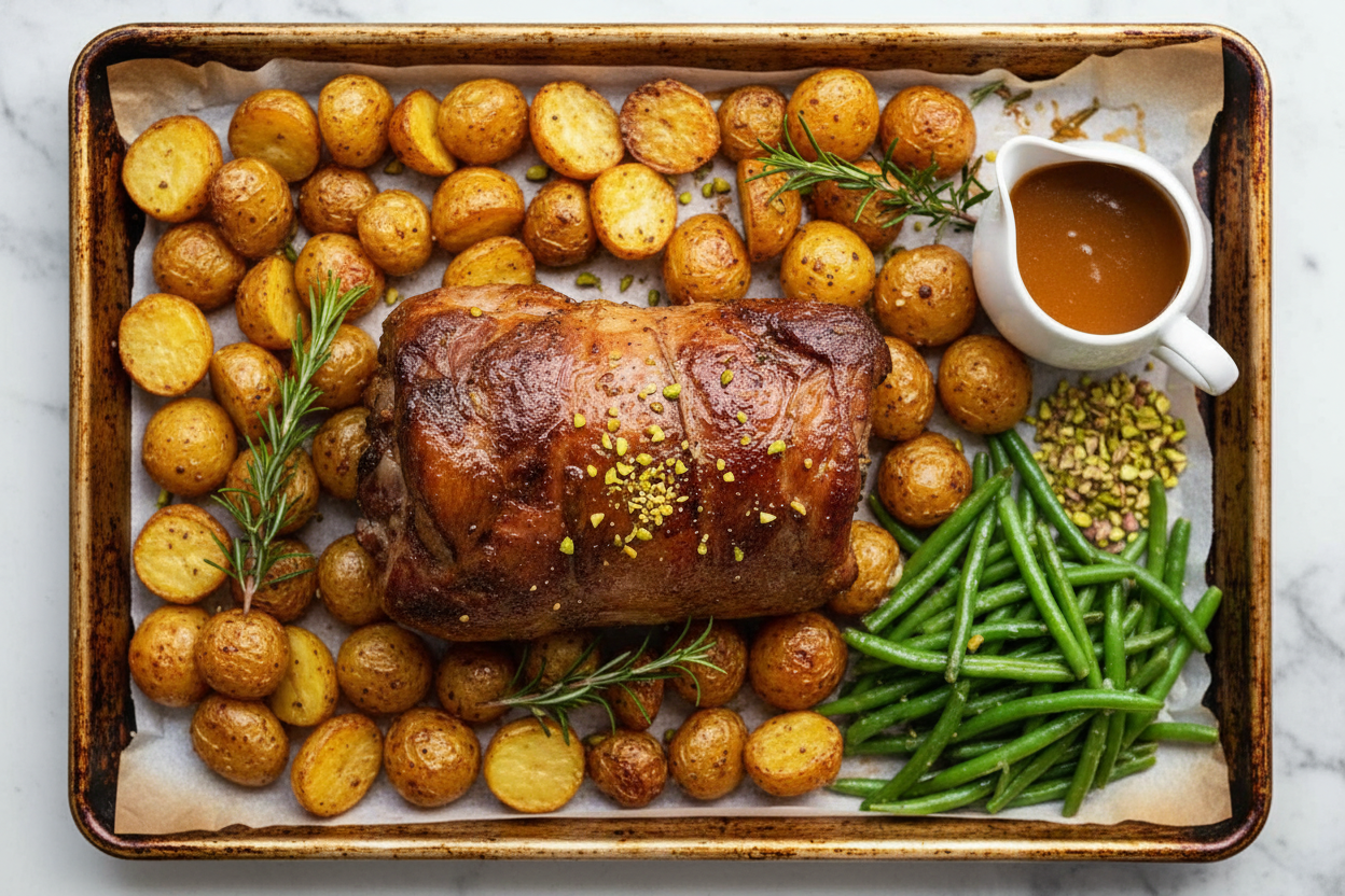 Tender Slow-Roast Lamb for Easter Feast
