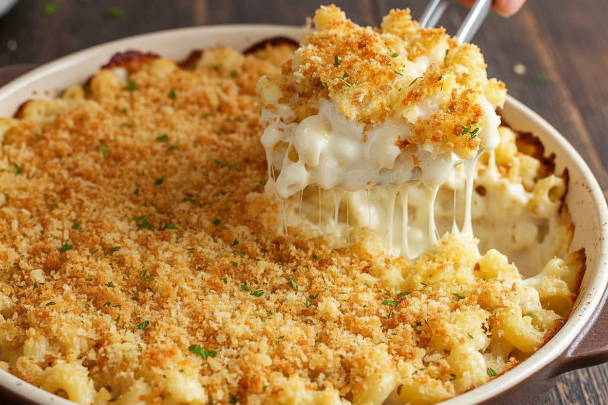 Ultimate Creamy Baked Mac and Cheese Delight