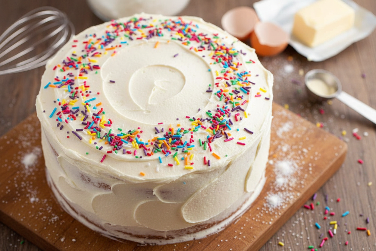 Ultimate Moist Vanilla Cake Recipe